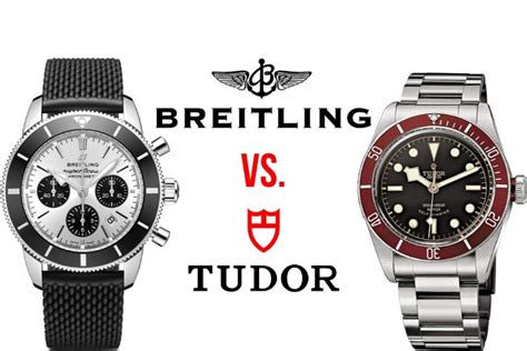 breitling vs tudor watch